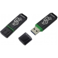USB 3.0 флэш-диск  64GB Smart Buy Glossy series Dark  серый